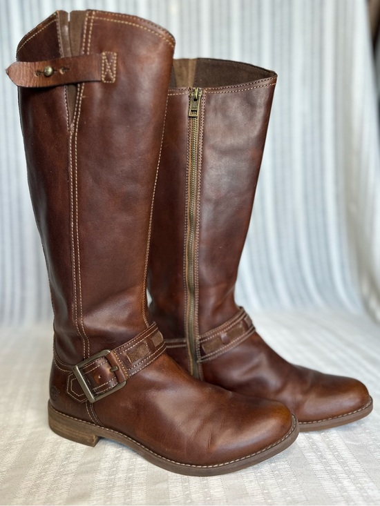 Timberland Shoes - Timberland Savin Hill Brown Tall Boot Tobacco 8.5W